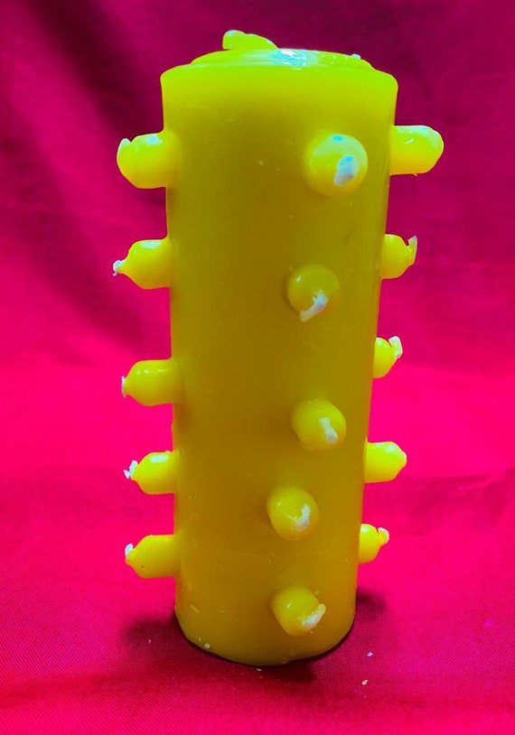 Altar Candle Ritual Candle Candle 21 Wicks Yellow Etsy