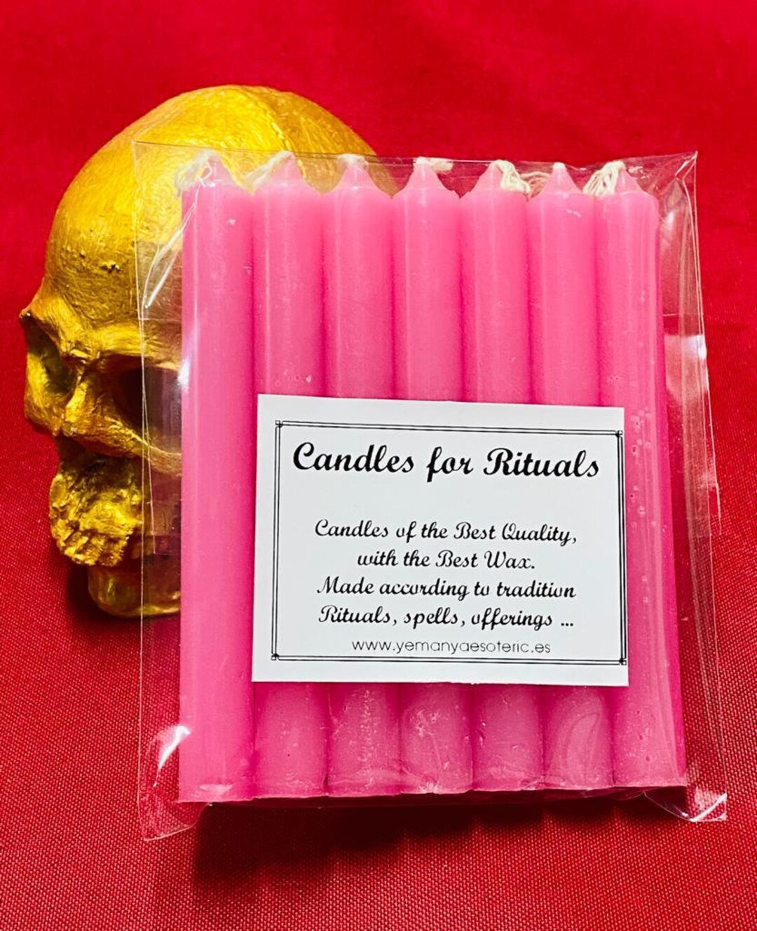 11 Cm Candles for Rituals 7 Units Etsy