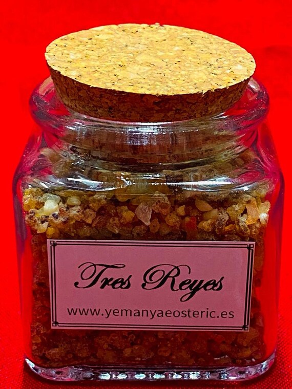 Incense Three Kings Glass Jar 50 grams approximately Etsy