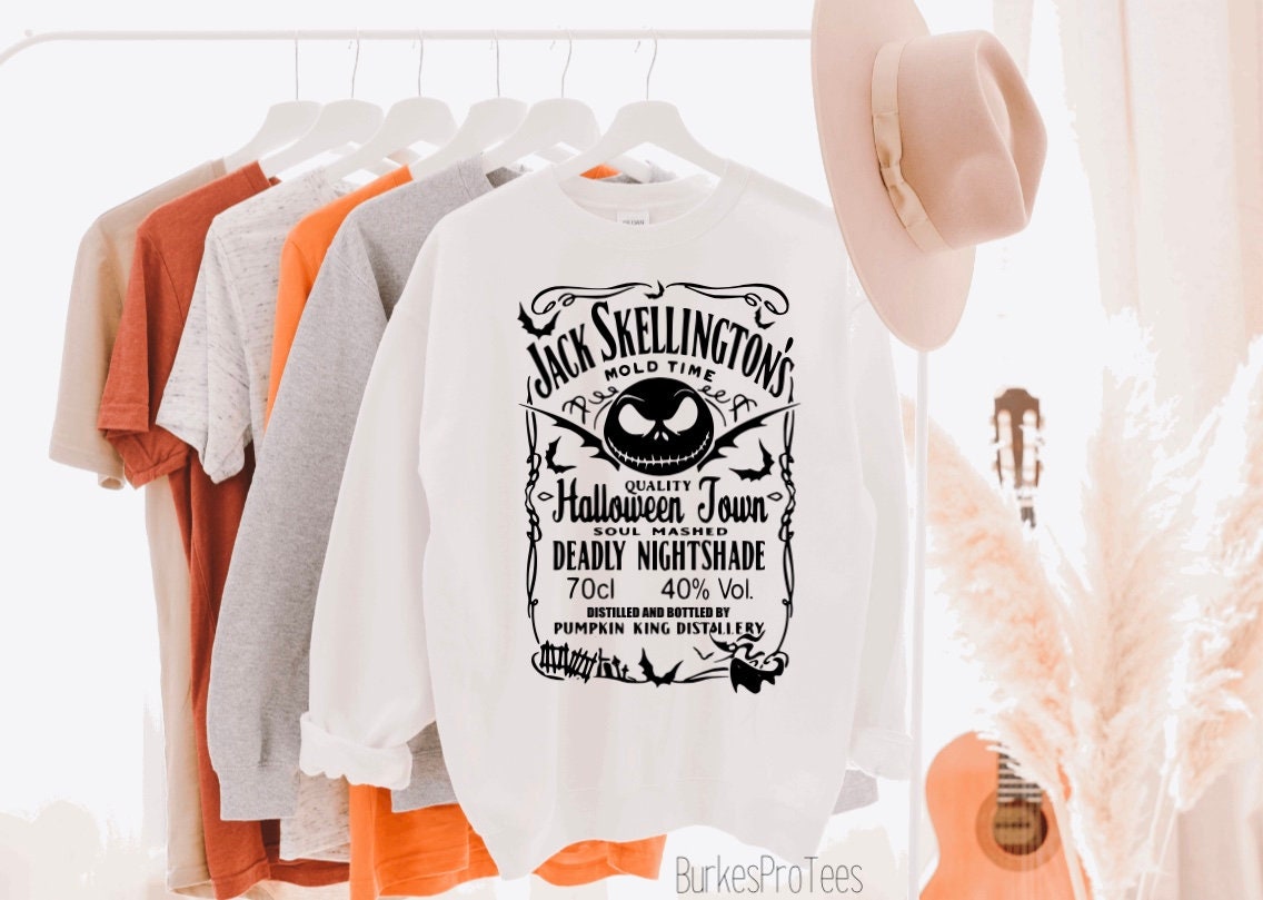 JACK SKELLINGTON BREWERY Sweatshirt. Nightmare Before Christmas Hallo…