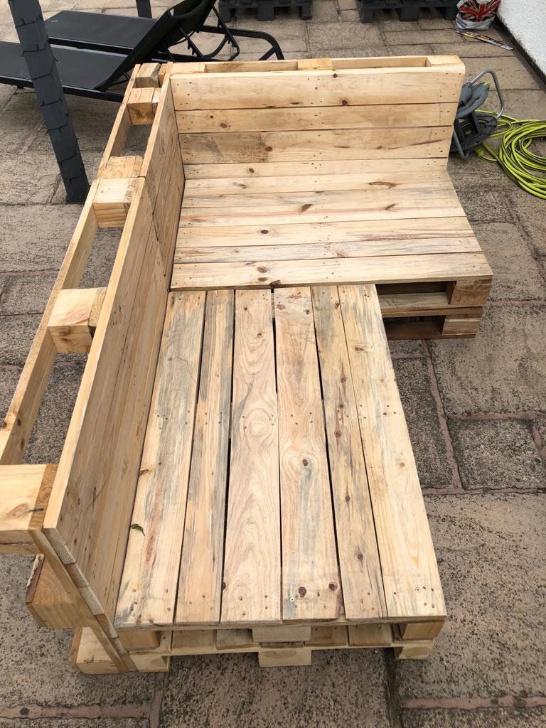 Handmade Corner Pallet Sofa Etsy