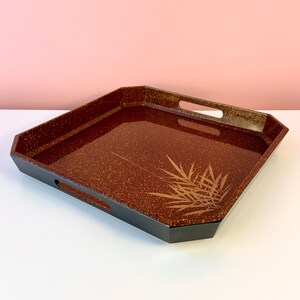 Midcentury Hand Painted Serving Tray image 3