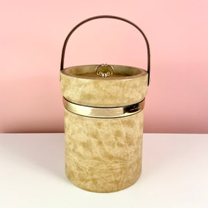 Large Faux Leather Ice Bucket image 4