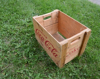 Vintage Coca Cola Crate from Wenatchee Washington