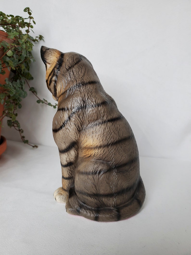 Vintage Harvey Knox HK Kingdom House of Global Art Tabby Cat Etsy