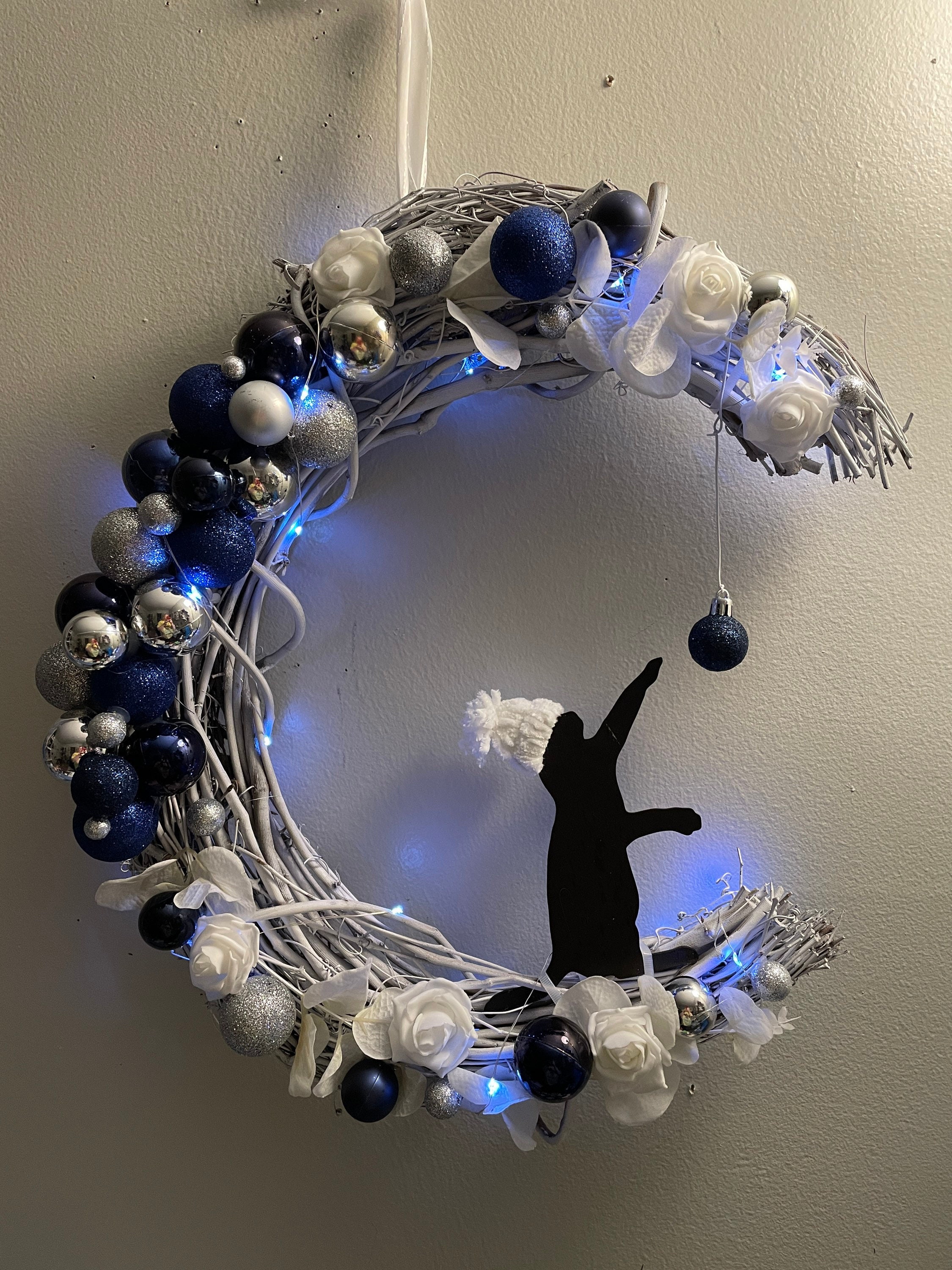 Cat Christmas Wreath!!