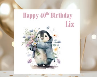 Birthday Cards For Men Women - Pixel Art Tennis - Happy Birthday Card For Brother Sister Son Daughter Uncle Aunt Colleague Friend 145mm Bday Greeting Cards - View #2