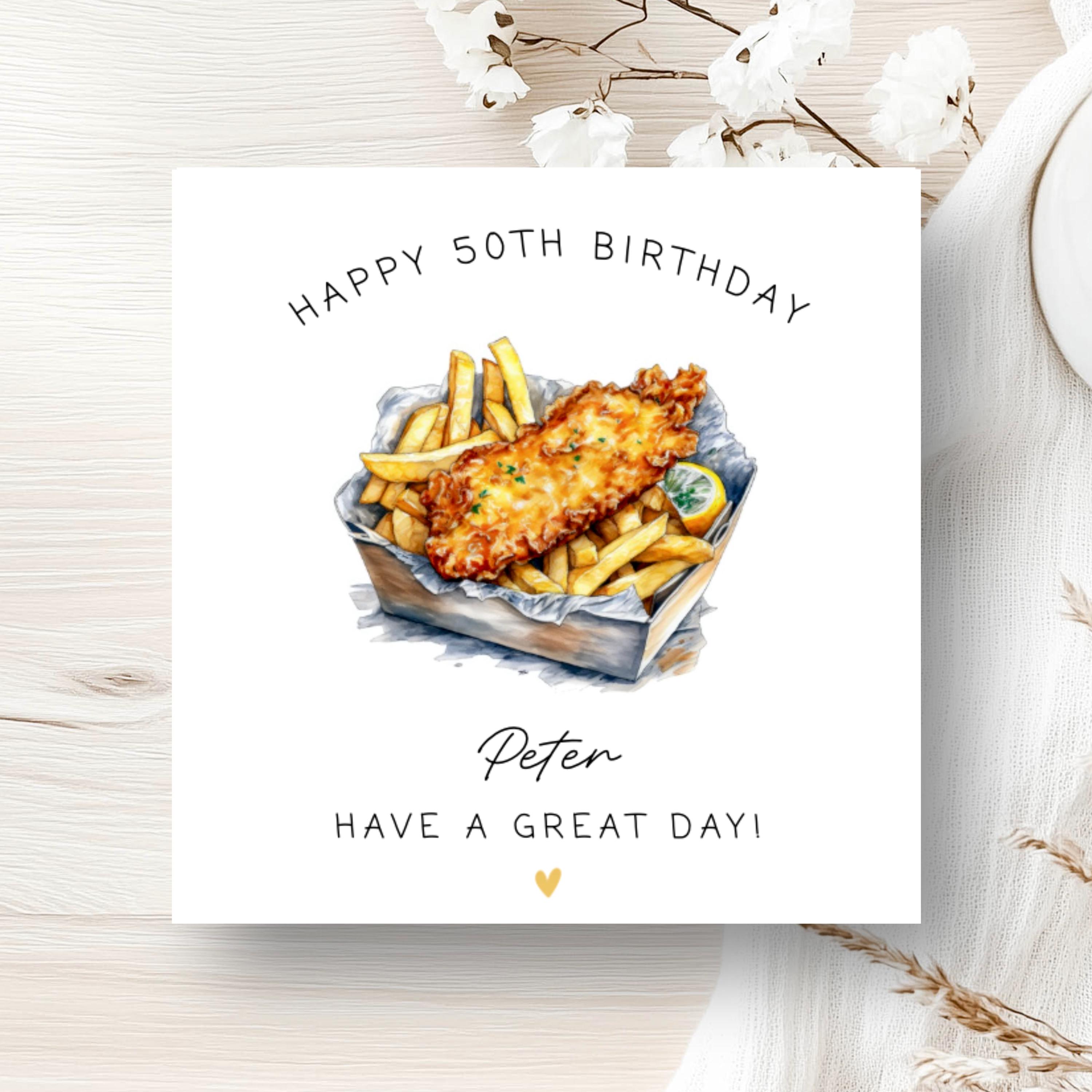 Fish and Chips - Etsy UK