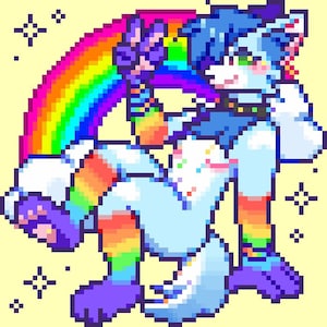 MINI Pixel Doll Commission | Furry Commission | Digital Art | 70x70 Pixel