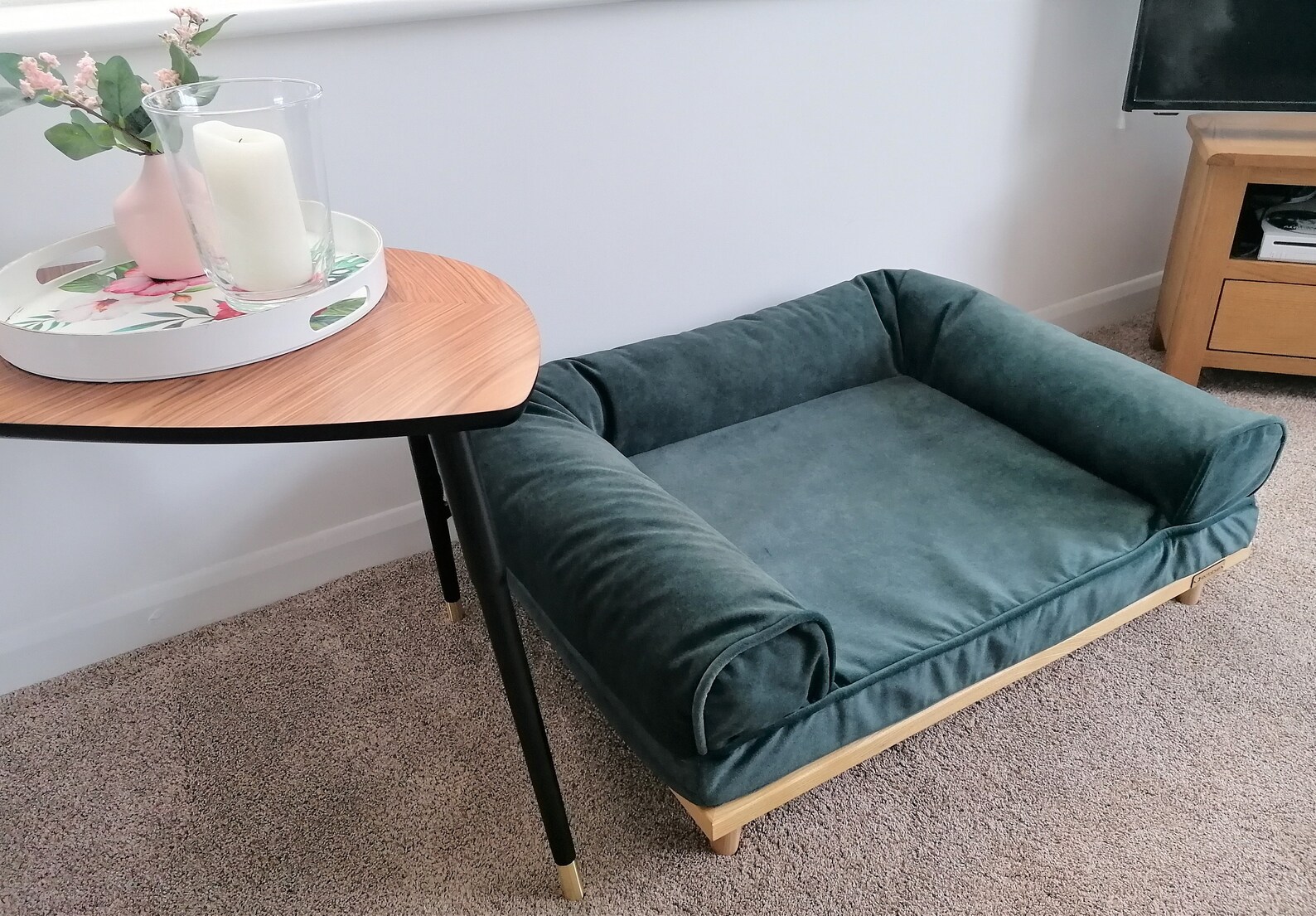 Luxury Premium Raised Washable Dog Sofa Bed Orthopaedic Etsy