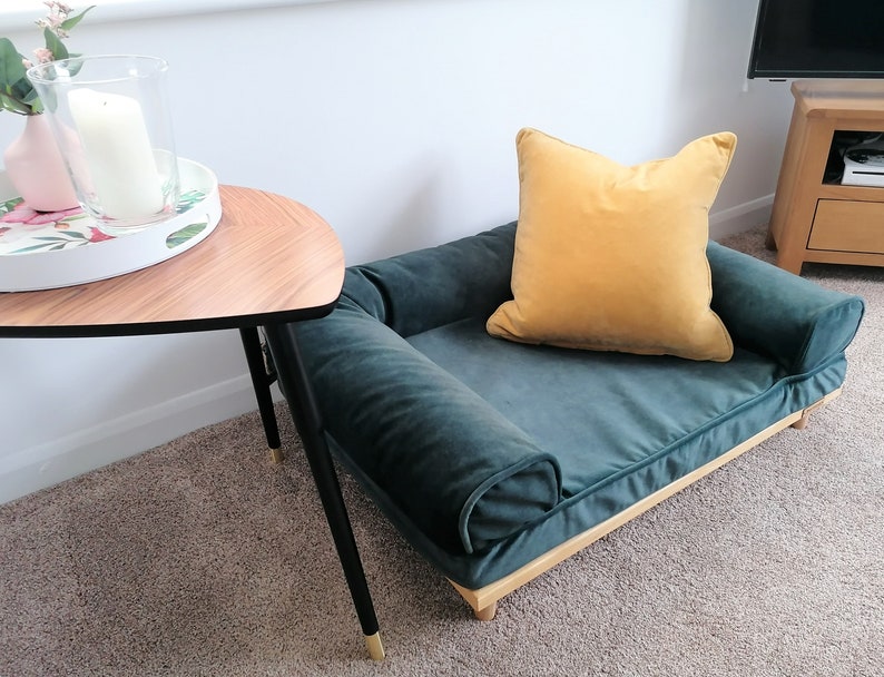 Luxury Premium Raised Washable Dog Sofa Bed Orthopaedic Etsy