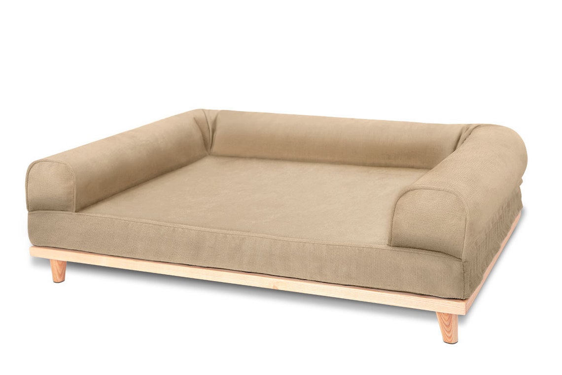 Luxury Premium Raised Washable Dog Sofa Bed Orthopaedic Etsy