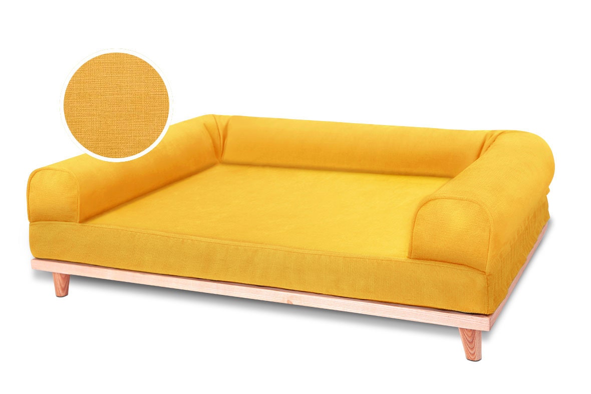 Luxury Premium Raised Washable Dog Sofa Bed Orthopaedic Etsy