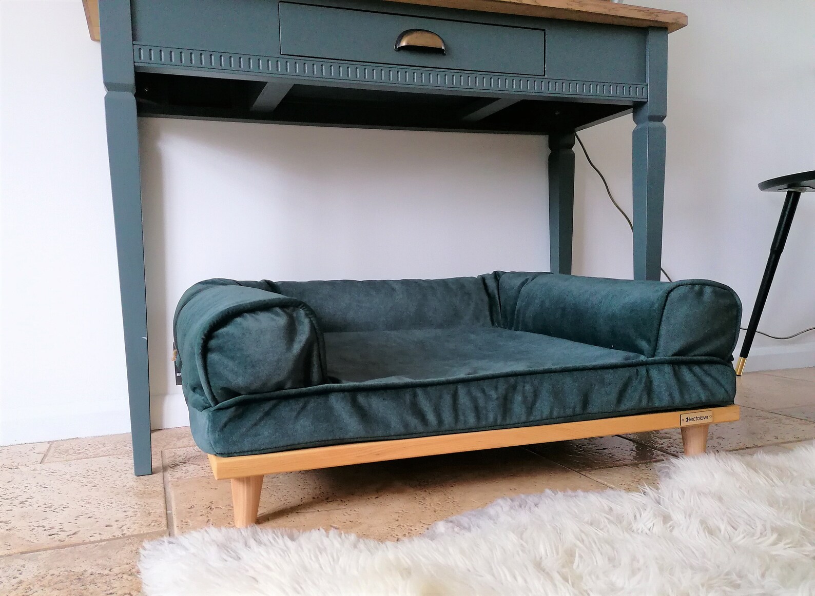 Luxury Premium Raised Washable Dog Sofa Bed Orthopaedic Etsy