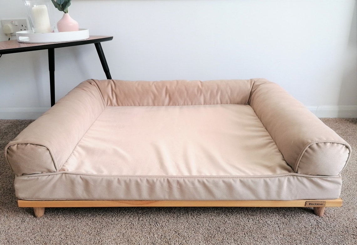 Luxury Premium Raised Washable Dog Sofa Bed Orthopaedic Etsy