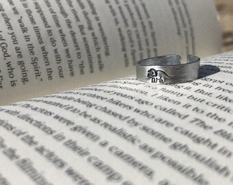 etsy dinosaur ring