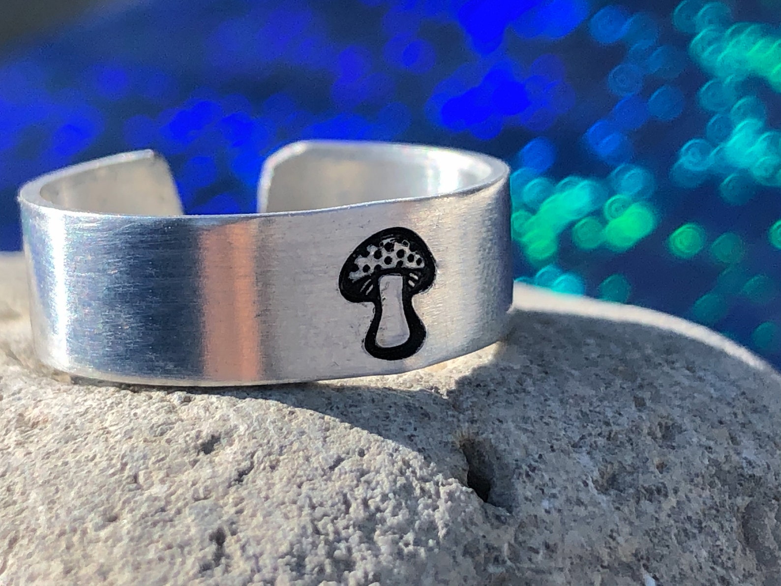 Mushroom Ring Etsy