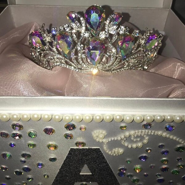 Pageant Crown Box With Handle Etsy Australia