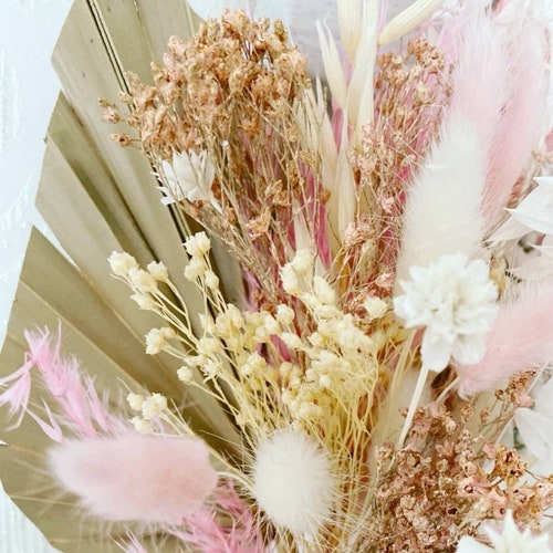 Natural Dried Flower Arrangement / Dried Flower Home Decor Etsy