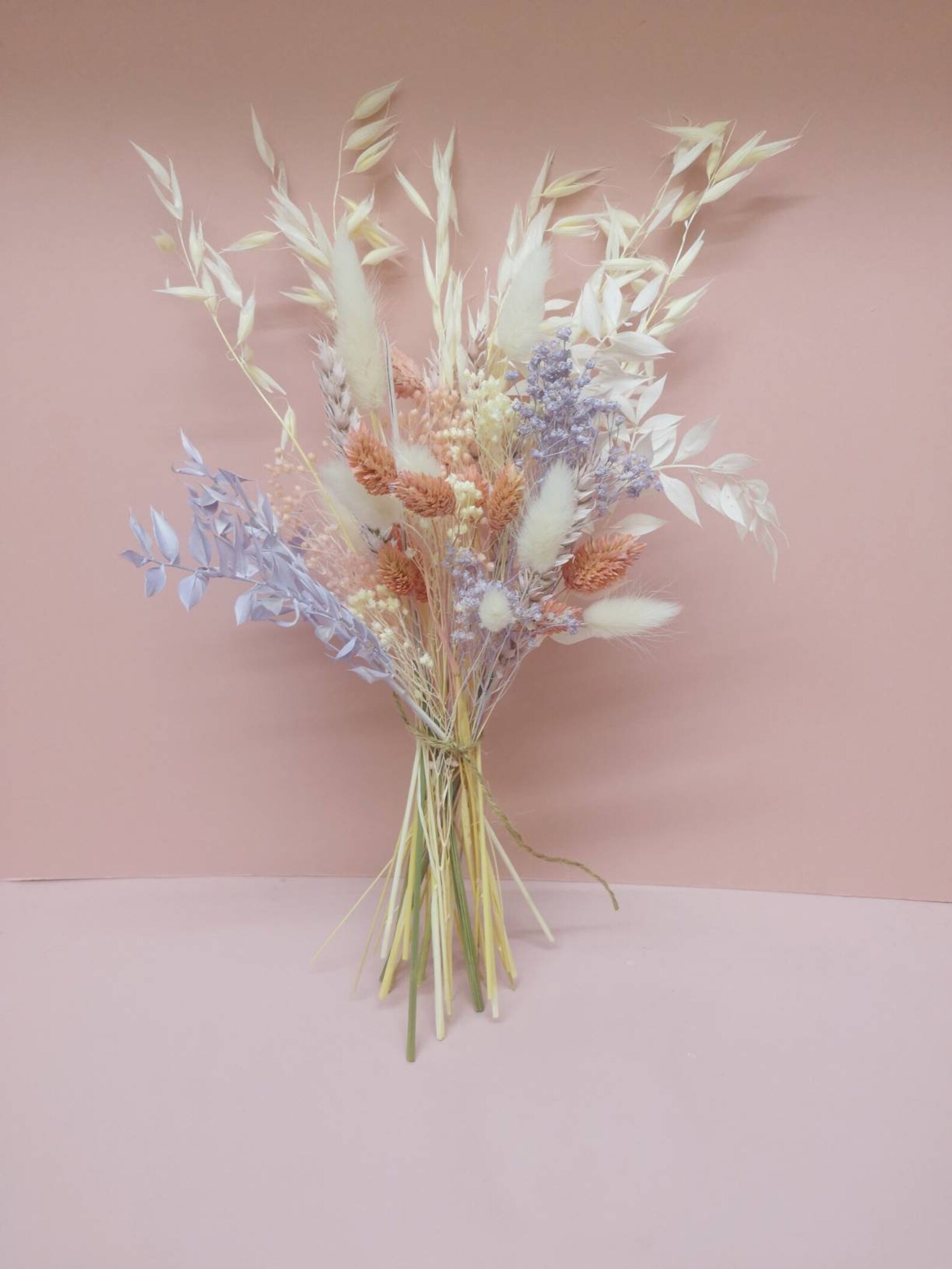 Pastel Dried Flower Bouquet / Dried Flower Home Arrangement Etsy UK
