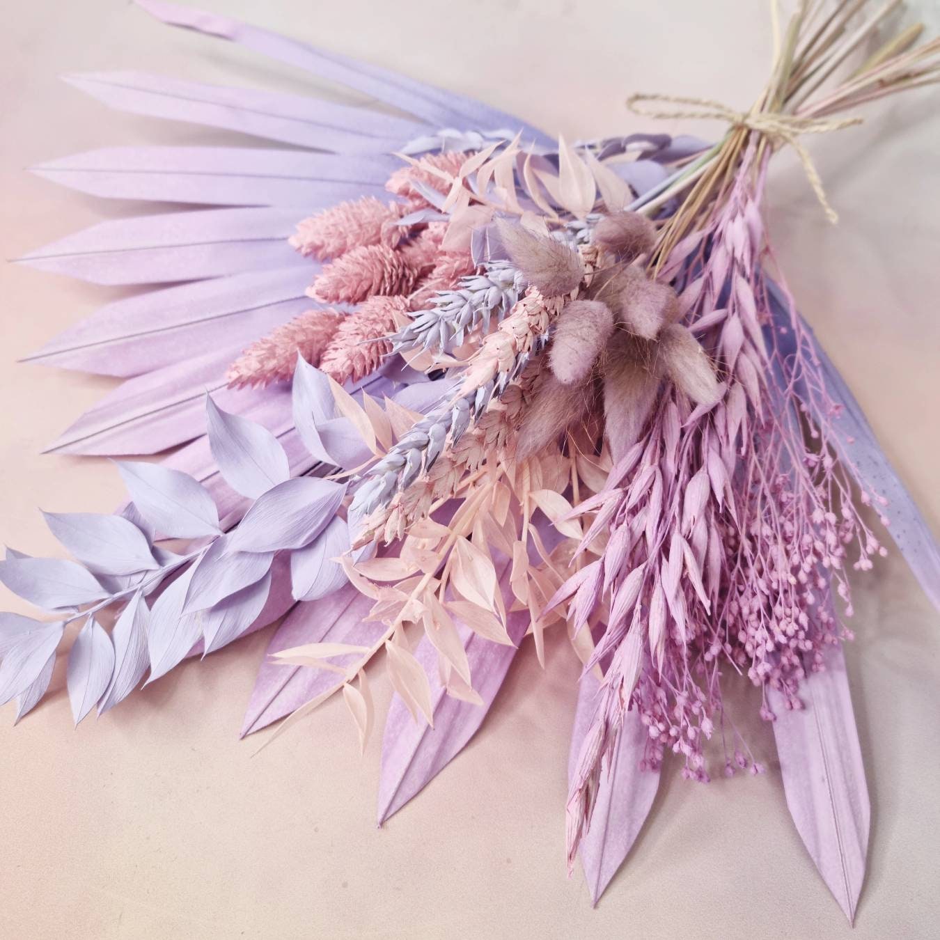 Home & Hobby Food & Fermenting Pastel Dried Flower Cake Topper Craft