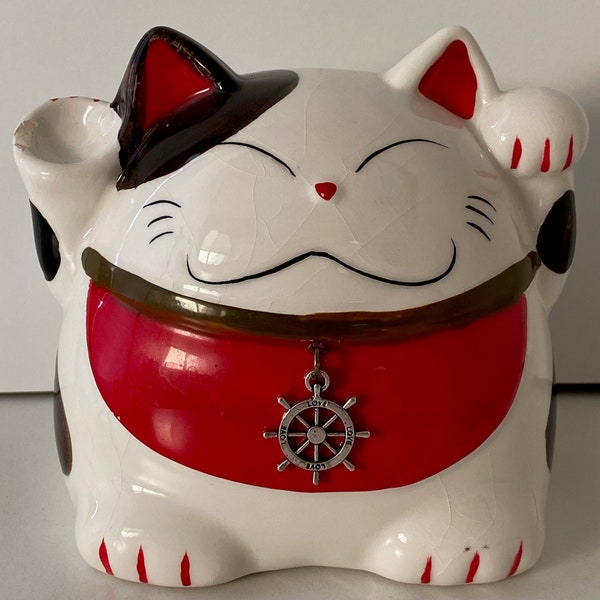 Good Luck Japanese Happy Kitty Cat Bank