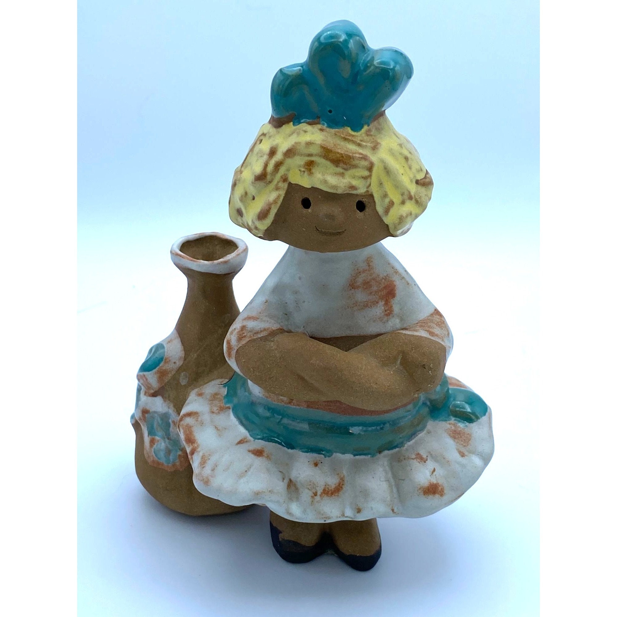 Clay Poppet - Etsy
