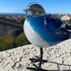 Bluebird of Happiness - Hand Blown Glass - Etsy