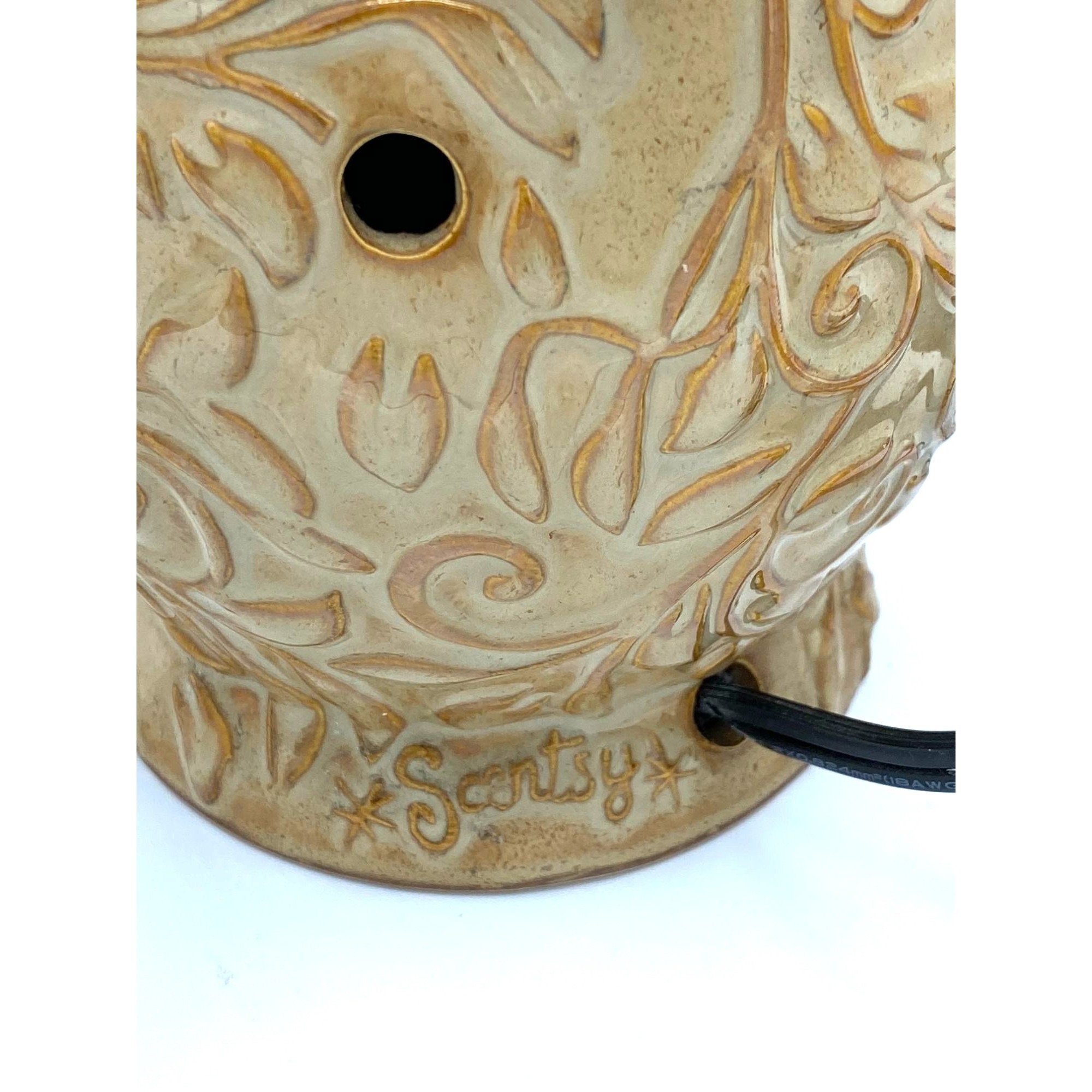 Scentsy Tan Malta Full Size Wax Warmer With New Bulb /retired Etsy