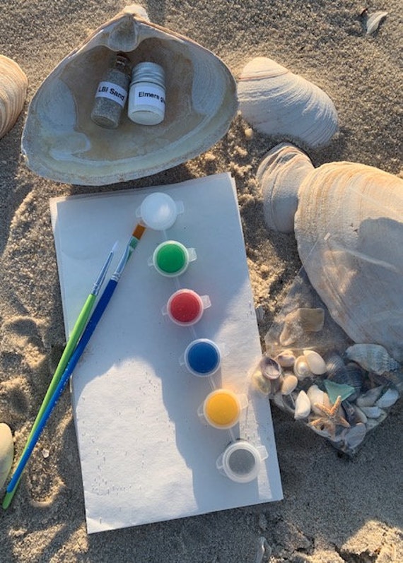 Tools & Accessories - DIY Shell Beach Sand Painting Art Kit