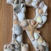 Seashell Letters, Initial Wall Art, Seashell Wall Hanging, Seashell ...