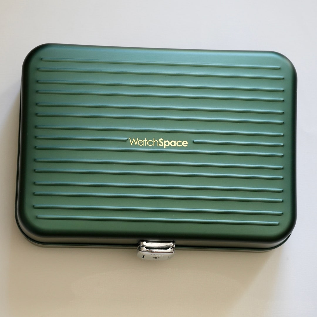 Watchspace Metal Green 6 Slot Carbon Fiber Jewelry Box for Men Etsy