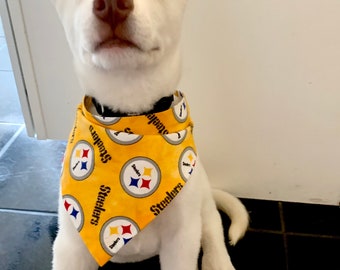 Yellow Pittsburgh Steelers Pet Bandana