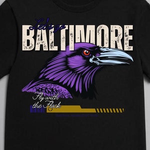 Baltimore Football | Maryland Flying Raven Gift T-Shirt Baltimore Football | Maryland Flying Raven Gift T-Shirt
