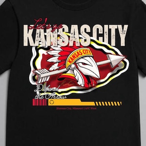 Graphic Kansas City Football T-Shirt, Vintage Kansas City Football, Trendy Chiefs Football Fan Gift, Kansas Game Day Shirt, , Vintage Chiefs