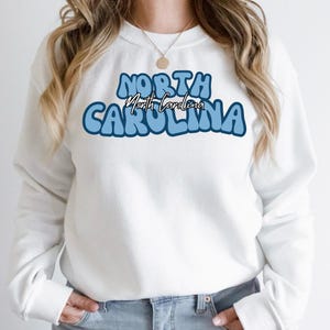 UNC Graphic Tee North Carolina Shirt UNC North Carolina Shirt Carolina Graphic Tee Trendy Carolina Shirt Chapel Hill Tarheels
