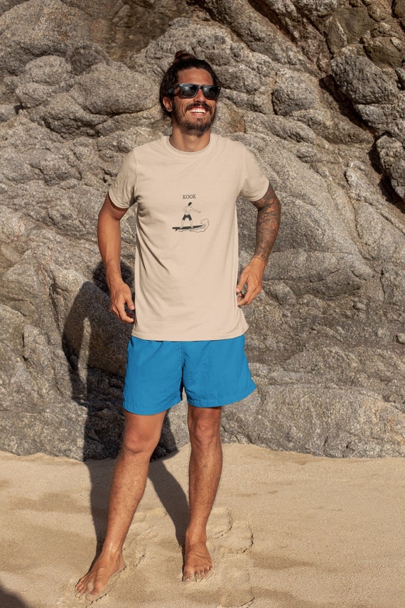 Kook Shirt, Surfer Tee, Surfing Apparel, Beach Vibes, Surf Culture, Ocean  Lover Gift, Gift for Surfers, Surfer Dude Shirt,wave Rider Gift 