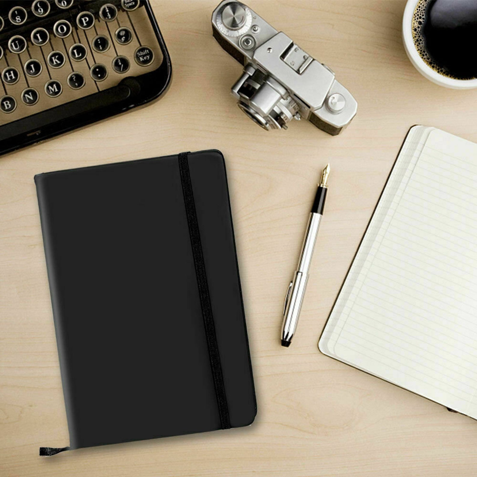 A5 Lined Hardback Notebook Notepad Ruled Noted Journal Diary Etsy