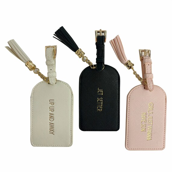 Luggage Tags Label Address ID Suitcase Tag Holiday Wedding Etsy UK