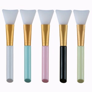 Silikon Gesichtsmaske Pinsel Gesicht Schlamm Mischen Applikator Makeup Tools Kosmetik Bild 2