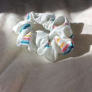 Rainbow Scrunchie