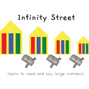 Montessori Infinity Street | Printable Math Activity | Place Value