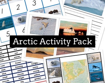 Arctic Activity Pack | Montessori | Preschool Activities | Bundle