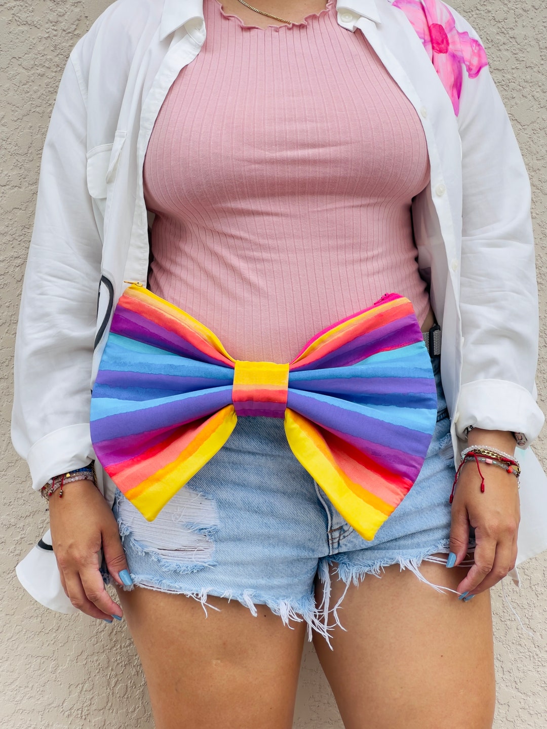 Disney Fanny Pack Rainbow Fanny Pack Belt Fanny Pack Women Etsy