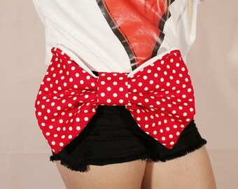minnie mouse bow fanny pack