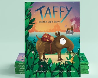 Taffy and the Tapir Party - Children's Picture Book - Hardback