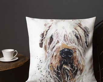 Wheaten Pillow Etsy