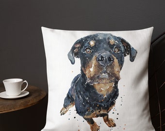 Rottweiler Premium Kissen/Kissen