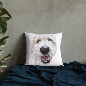 Goldendoodle 2 Premium Pillow/Cushion