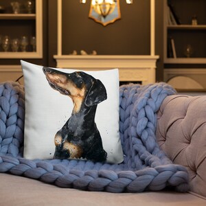 Doberman Premium Pillow/Cushion